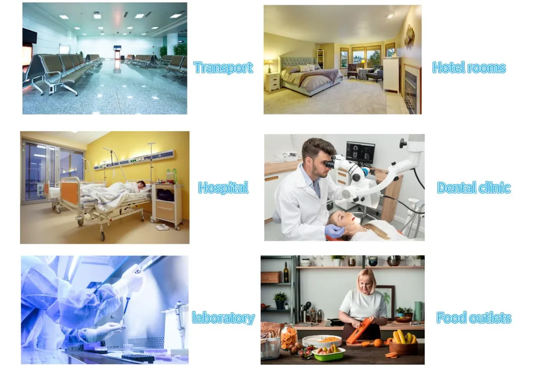 UV-C Germicidal Lamp 207W 253.7nm Ozone Free UV Purification Light