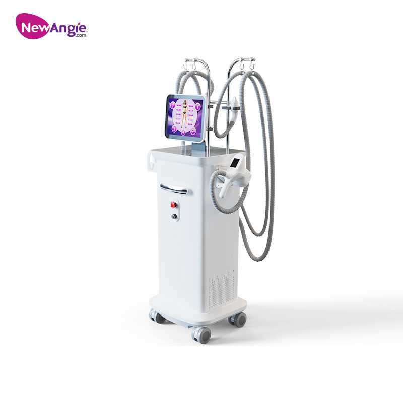 Vacuum Cavitation RF Machine Comfortable and Safe 4 in 1 Skin Tightening Cellulite Reduction Body Contouring for Beauty Salon