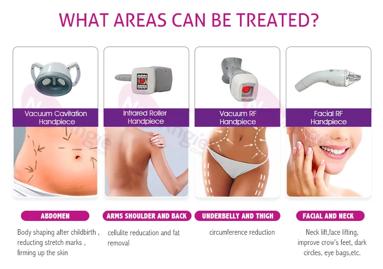 Vacuum Cavitation System Beauty Product Vacuum RF Cavitation Equipment Cellulite Machine Price