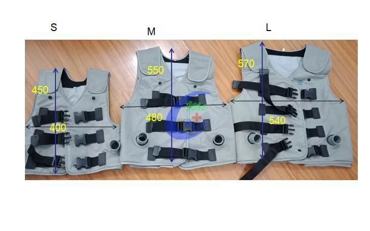 Vest Airway Clearance Device Chest Physiotherapy Airway Clearance System