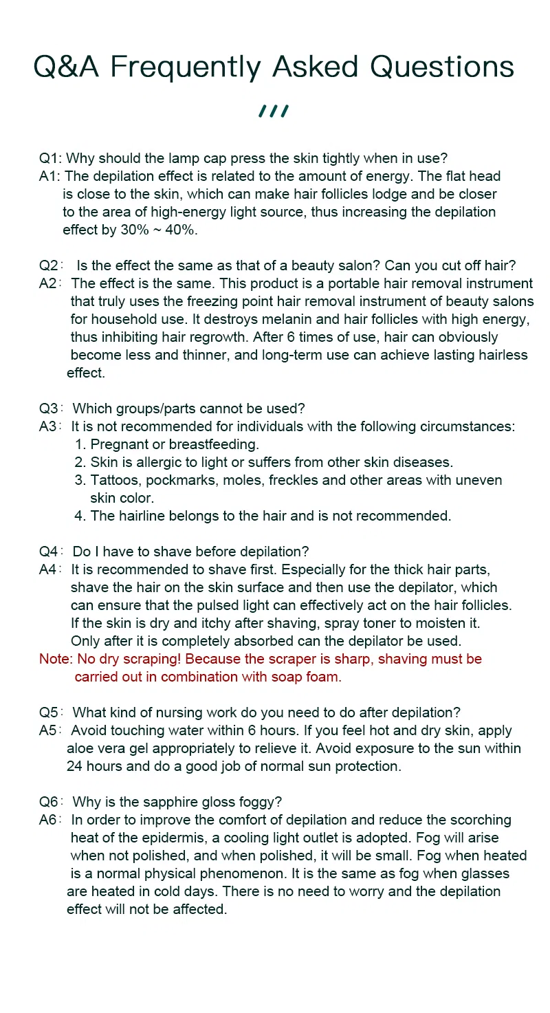 Wholesale Mini Permanent Home Painless Armpit Facial Skin Body Epilator Ice Freezing Depilation Machine Home IPL Laser Hair Removal Instrument